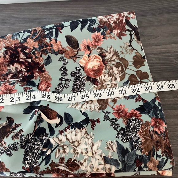 Pull & Bear Blue Floral Sleeveless A-Line Dress - Picture 10 of 10